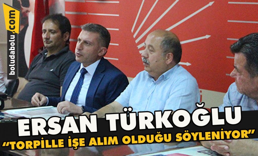 Ersan Türkoğlu” Torpille işe alım olduğu söyleniyor” Ersan Türkoğlu” Torpille işe alım olduğu söyleniyor”