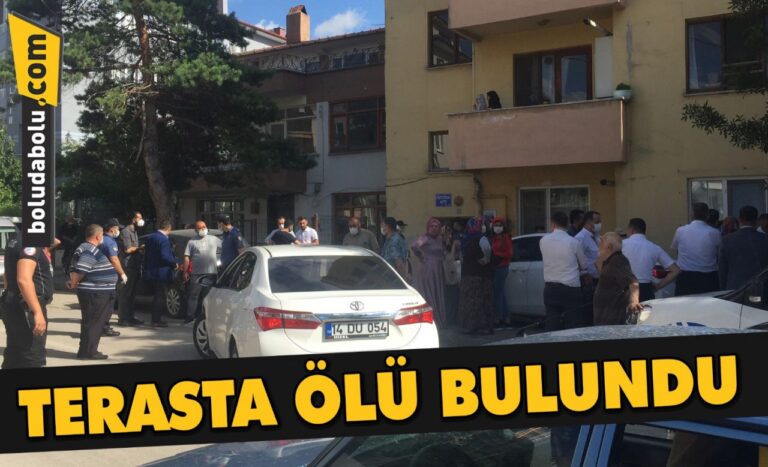 Bolu’da bir kişi terasta ölü bulundu