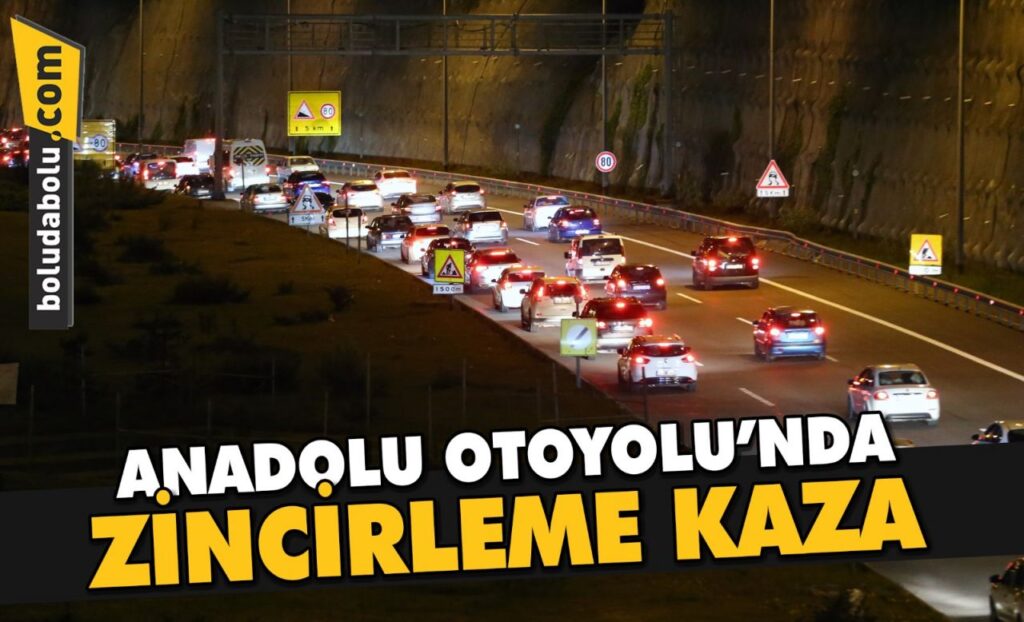 OTOYOL BİR SÜRE ULAŞIMA KAPANDI OTOYOL BİR SÜRE ULAŞIMA KAPANDI