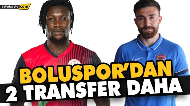 BOLUSPOR’DAN 2 TRANSFER DAHA