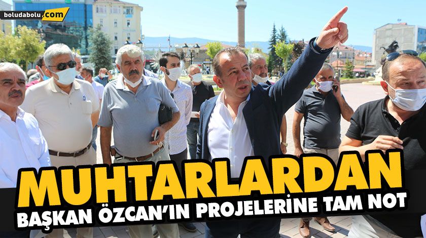 MUHTARLARDAN BAŞKAN ÖZCAN’IN PROJELERİNE TAM NOT MUHTARLARDAN BAŞKAN ÖZCAN’IN PROJELERİNE TAM NOT