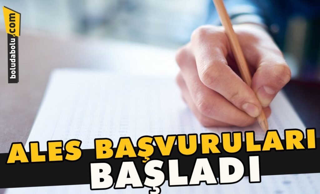 ALES başvuruları başladı ALES başvuruları başladı