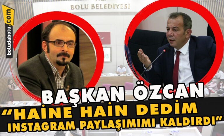 Haine hain dedim, Instagram paylaşımımı kaldırdı