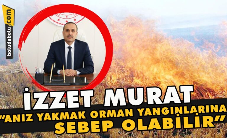 Anız yakmak orman yangınlarına sebep olabilir