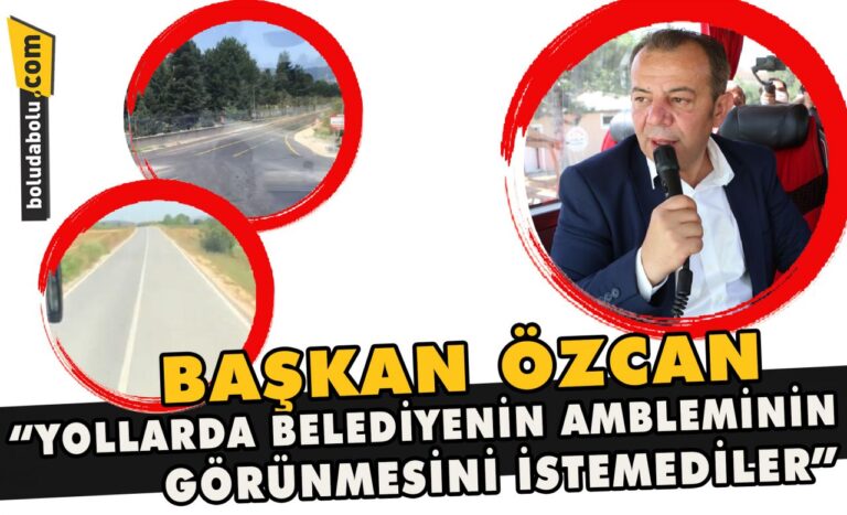 Yollarda belediyenin ambleminin görünmesini istemediler