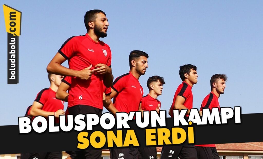 Boluspor’un kampı sona erdi Boluspor’un kampı sona erdi
