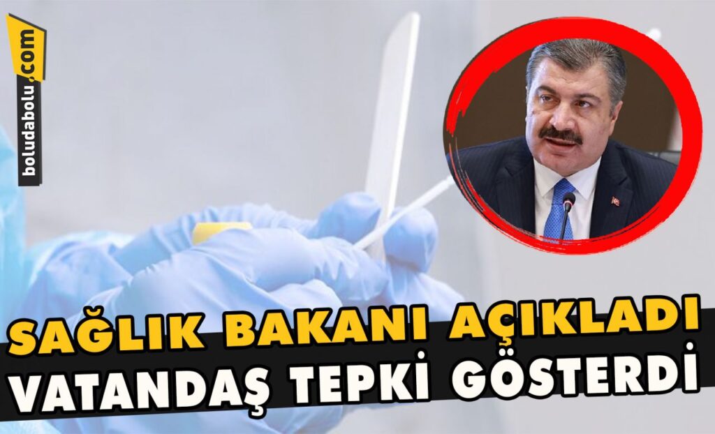 Sağlık Bakanı açıkladı, vatandaş tepki gösterdi Sağlık Bakanı açıkladı, vatandaş tepki gösterdi