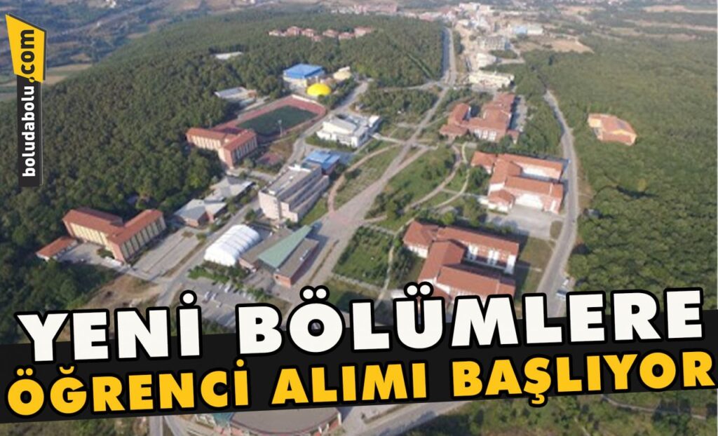 Yeni bölümlere öğrenci alımı başlıyor