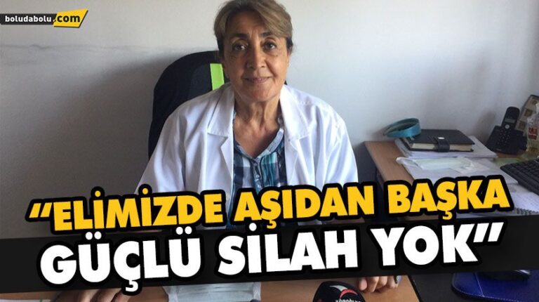 “NEFES ALAMAYAN, ÖLÜMCÜL SEYREDEN VAKALARIMIZ AŞI SAYESİNDE YOK”