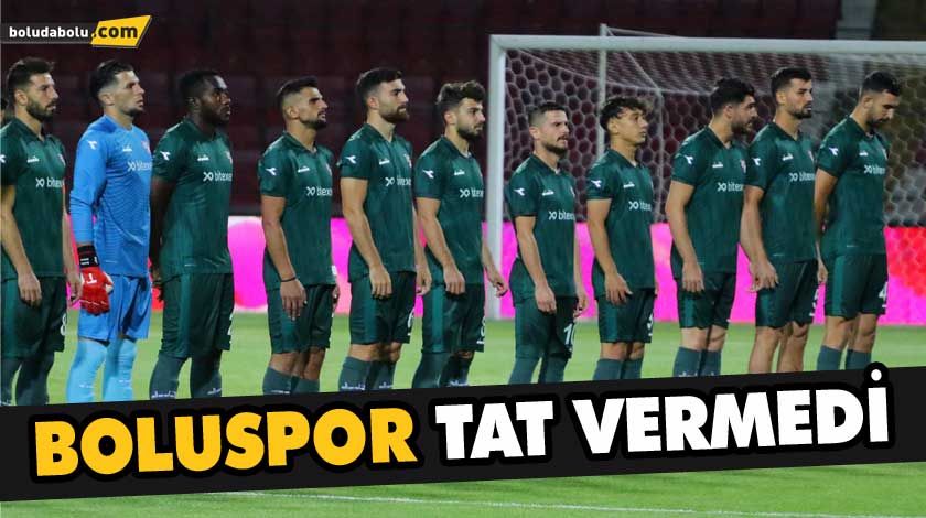 Boluspor mağlubiyetle başladı Boluspor mağlubiyetle başladı
