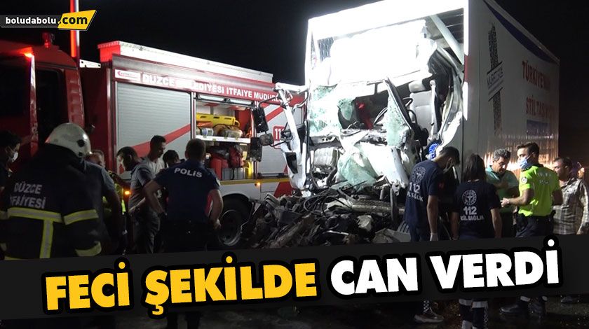 Düzce’de trafik kazası: 1 ölü Düzce’de trafik kazası: 1 ölü