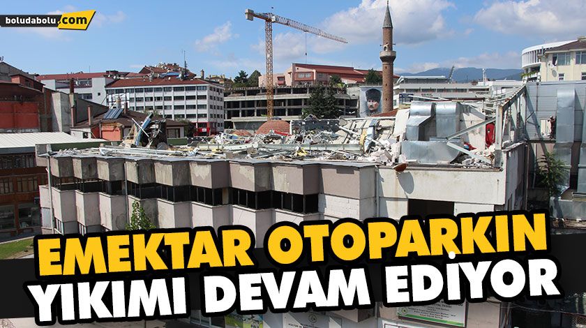 KATLI OTOPARKTA YIKIM ÇALIŞMALARI DEVAM EDİYOR KATLI OTOPARKTA YIKIM ÇALIŞMALARI DEVAM EDİYOR