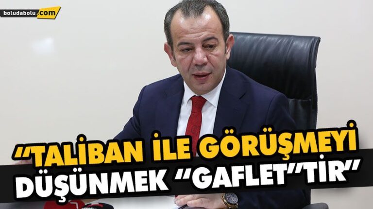 “TALİBAN İLE GÖRÜŞMEYİ DÜŞÜNMEK “GAFLET”TİR”