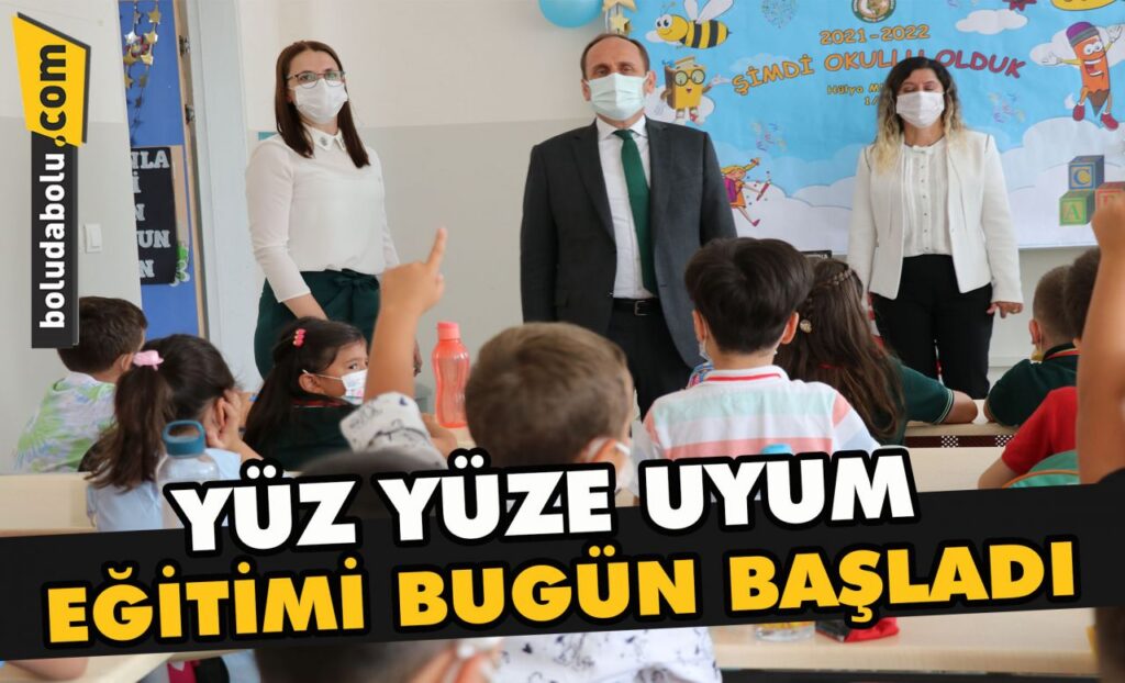 Yüz yüze uyum eğitimi başladı Yüz yüze uyum eğitimi başladı
