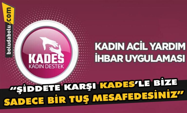 Bolu Emniyet Müdürlüğü KADES tanıtım videosu hazırladı
