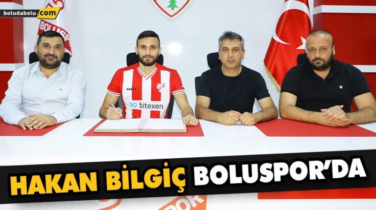 HAKAN BİLGİÇ BOLUSPOR’DA