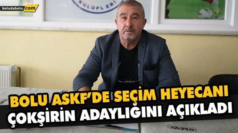 BOLU ASKF’DE SEÇİM HEYECANI