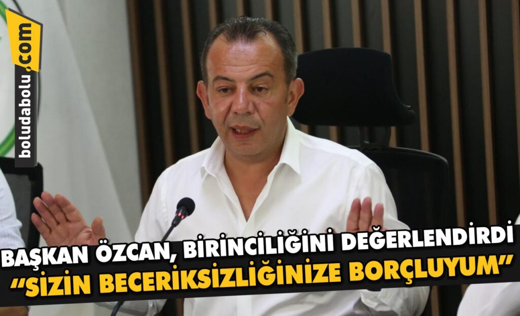 BAŞKAN ÖZCAN, BİRİNCİLİĞİNİ DEĞERLENDİRDİ BAŞKAN ÖZCAN, BİRİNCİLİĞİNİ DEĞERLENDİRDİ