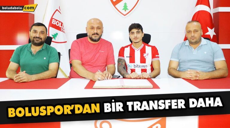BOLUSPOR’DAN BİR TRANSFER DAHA