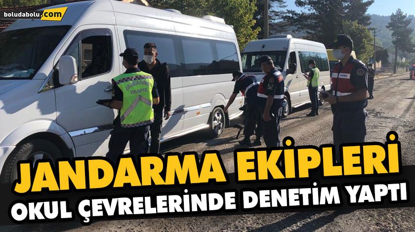 JANDARMA EKİPLERİ OKUL ÇEVRELERİNDE DENETİM YAPTI JANDARMA EKİPLERİ OKUL ÇEVRELERİNDE DENETİM YAPTI