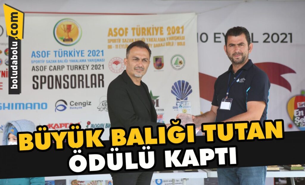 En büyük ve en çok tutan ödülü kaptı En büyük ve en çok tutan ödülü kaptı