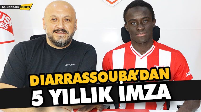 DIARRASSOUBA’DAN 5 YILLIK İMZA DIARRASSOUBA’DAN 5 YILLIK İMZA