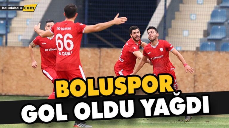 BEYPİLİÇ BOLUSPOR’DAN GOL YAĞMURU