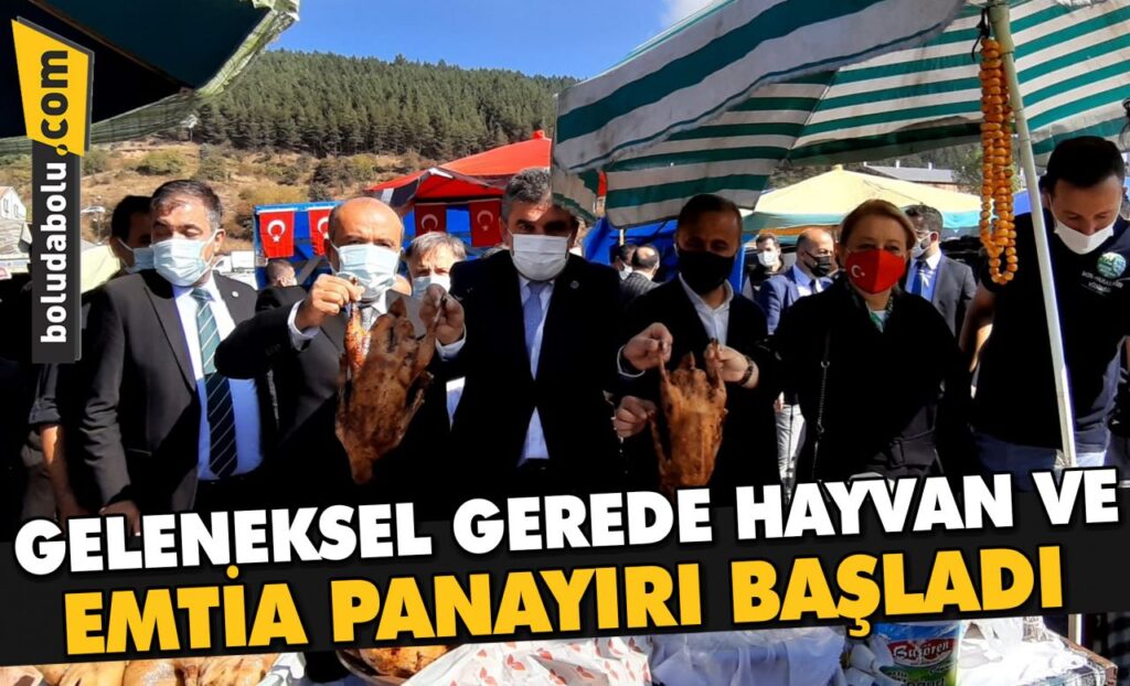 Geleneksel Gerede Hayvan ve Emtia Panayırı başladı Geleneksel Gerede Hayvan ve Emtia Panayırı başladı