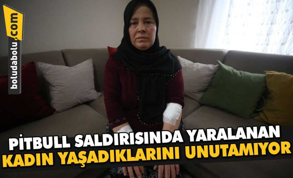 Düzce’de pitbull saldırısında yaralanan kadın yaşadıklarını unutamıyor Düzce’de pitbull saldırısında yaralanan kadın yaşadıklarını unutamıyor