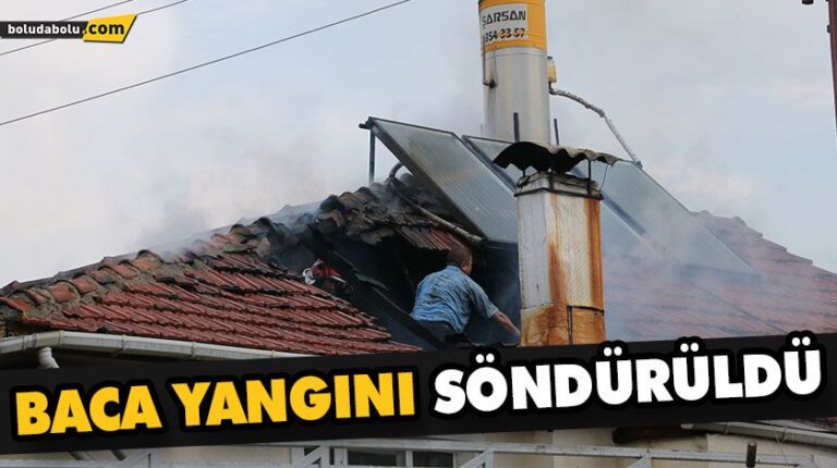 BACA YANGINI SÖNDÜRÜLDÜ