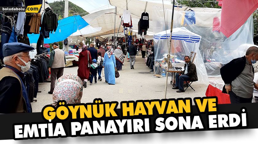 GÖYNÜK HAYVAN VE EMTİA PANAYIRI SONA ERDİ GÖYNÜK HAYVAN VE EMTİA PANAYIRI SONA ERDİ