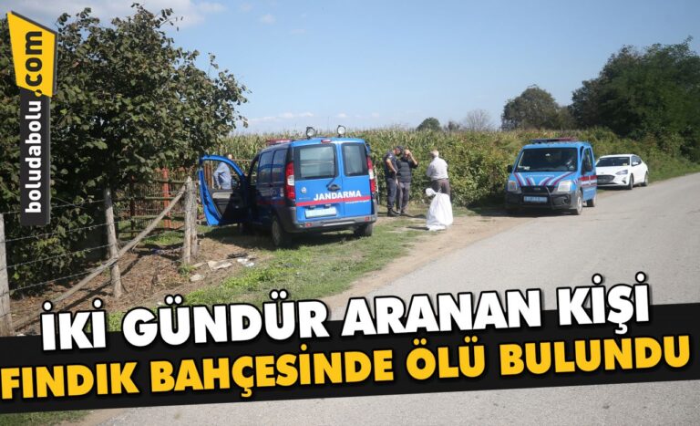 Düzce’de iki gündür aranan kişi fındık bahçesinde ölü bulundu