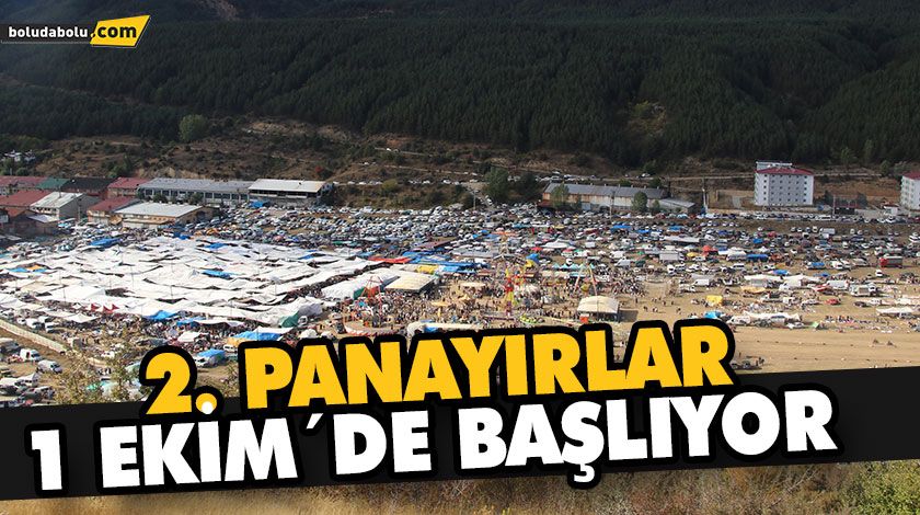 2. PANAYIRLAR 1 EKİM´DE BAŞLIYOR 2. PANAYIRLAR 1 EKİM´DE BAŞLIYOR