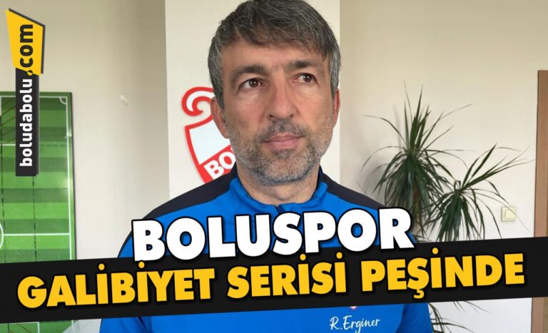 Boluspor galibiyet serisi peşinde