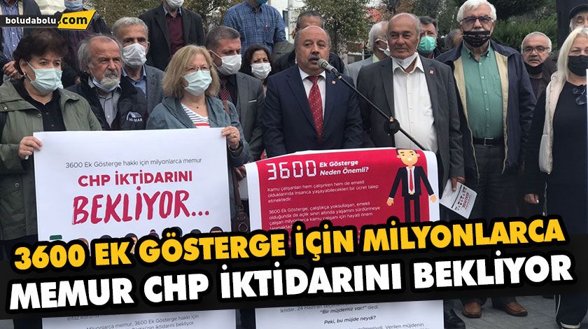 “3600 EK GÖSTERGE SÖZÜ TUTULMADI” “3600 EK GÖSTERGE SÖZÜ TUTULMADI”