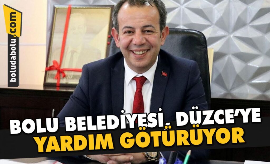 BOLU BELEDİYESİ, DÜZCE’YE YARDIM GÖTÜRÜYOR