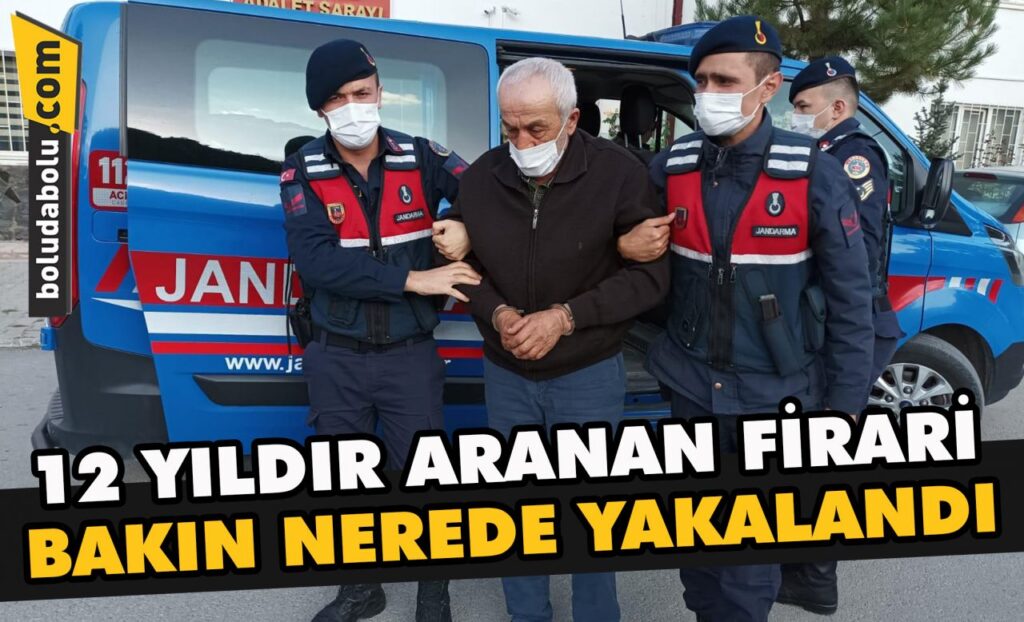 Bolu’da 12 yıldır aranan firari hükümlü kümeste yakalandı Bolu’da 12 yıldır aranan firari hükümlü kümeste yakalandı