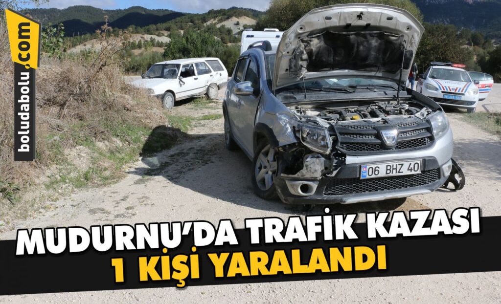 Mudurnu’da otomobillerin çarpışması sonucu 1 kişi yaralandı Mudurnu’da otomobillerin çarpışması sonucu 1 kişi yaralandı