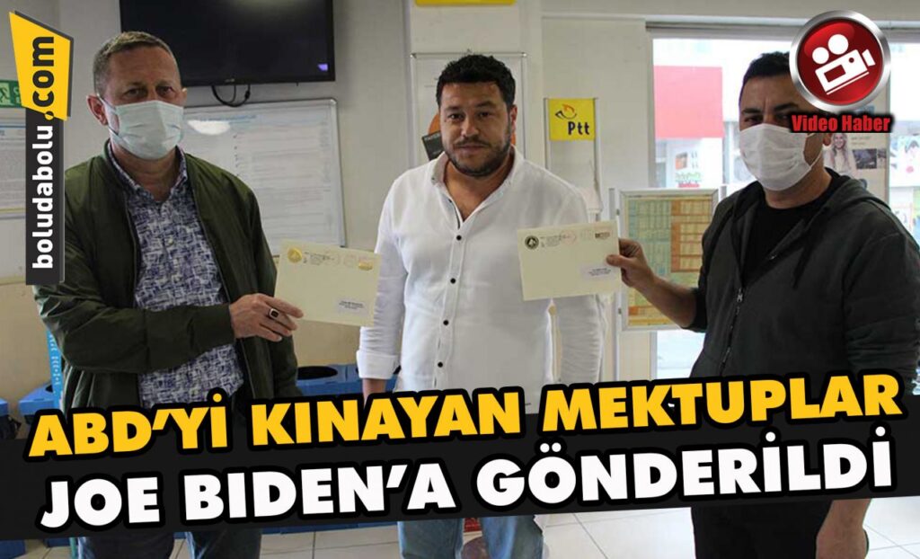 ABD’yi kınayan mektuplar Joe Biden’a gönderildi
