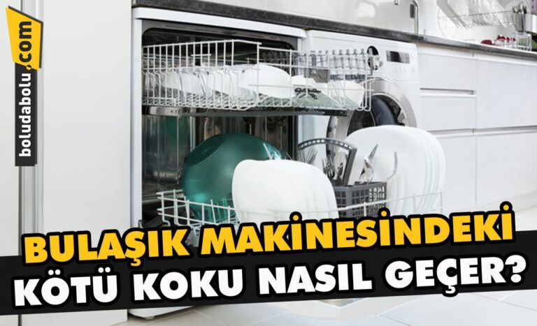 Bulaşık makinelerindeki kötü koku nasıl geçer?