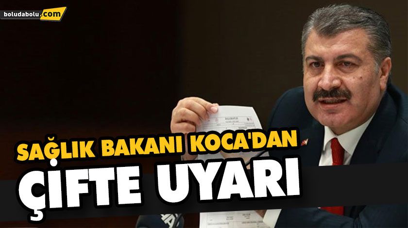SAĞLIK BAKANI KOCA’DAN ÇİFTE UYARI: GENÇLERİMİZ AŞI OLMALI, BÜYÜKLERİMİZ DİKKATLİ DAVRANMALI