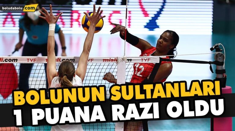 BOLUNUN SULTANLARI 1 PUANA RAZI OLDU
