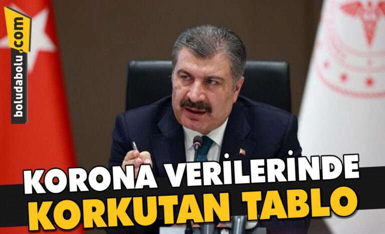 KORONA VERİLERİNDE KORKUTAN TABLO