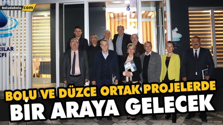 DÜZCE KALKINMA VE TANITMA VAKFI BBV’Yİ ZİYARET ETTİ
