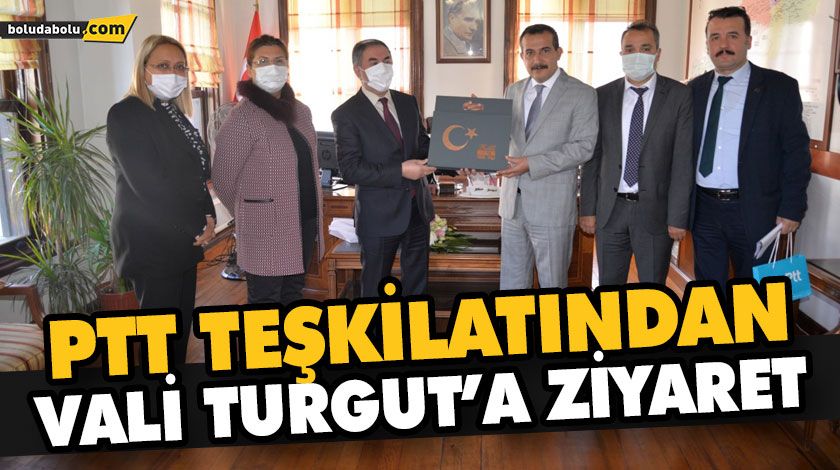 PTT’NİN KURULUŞ YILDÖNÜMÜ DOLAYISIYLA İLHAN TURGUT’A ZİYARET PTT’NİN KURULUŞ YILDÖNÜMÜ DOLAYISIYLA İLHAN TURGUT’A ZİYARET