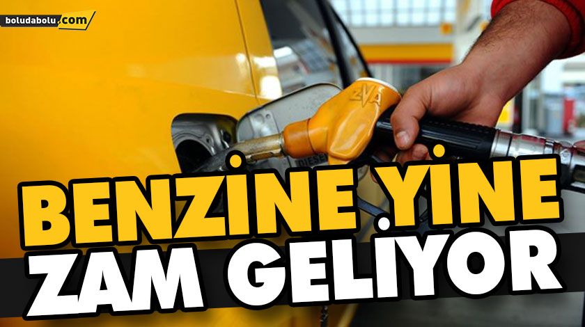 BENZİNE YİNE ZAM GELİYOR BENZİNE YİNE ZAM GELİYOR