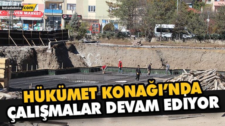 HÜKÜMET KONAĞI’NDA ÇALIŞMALAR DEVAM EDİYOR