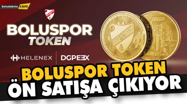BOLUSPOR TOKEN ÖN SATIŞA ÇIKIYOR