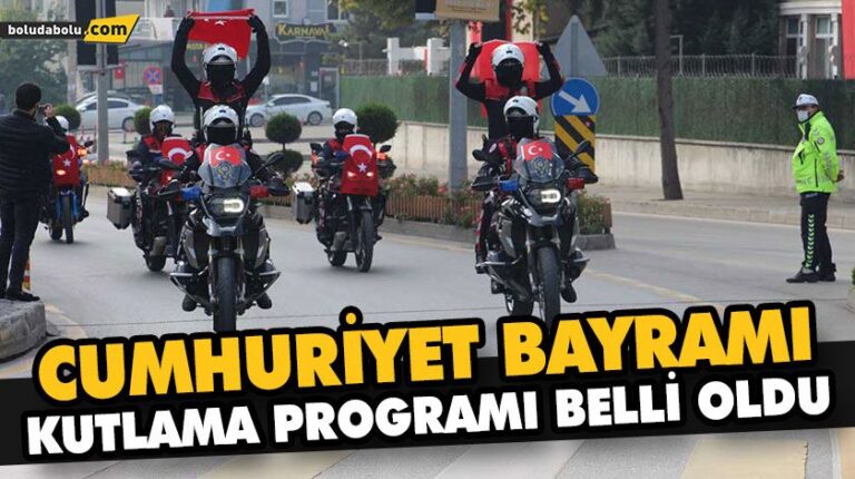 29 EKİM CUMHURİYET BAYRAMI COŞKUYLA KUTLANACAK