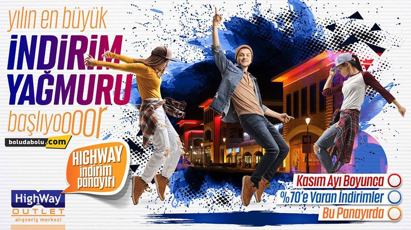 HIGHWAY’DE İNDİRİM ÜSTÜNE İNDİRİM YAĞIYOR! HIGHWAY’DE İNDİRİM ÜSTÜNE İNDİRİM YAĞIYOR!